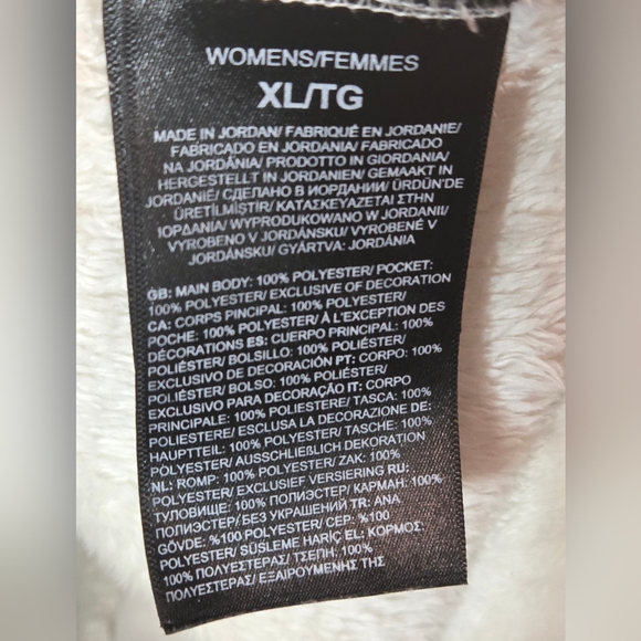 The North Face Osito Fleece Jacket Women's XL   LIKE NEW Off White - Picture 8 of 16